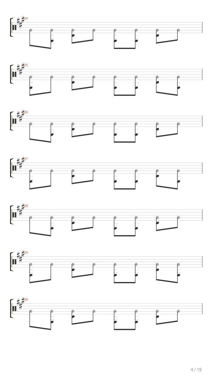 Nada吉他谱