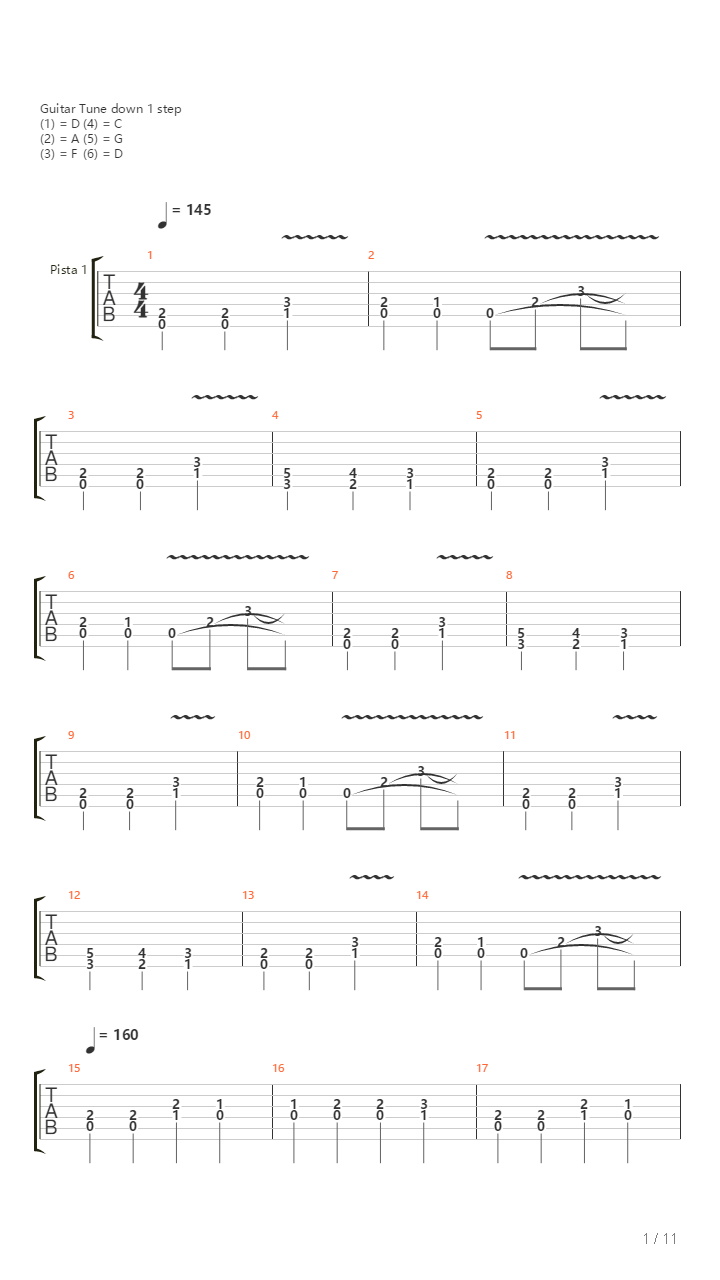 Propagator吉他谱