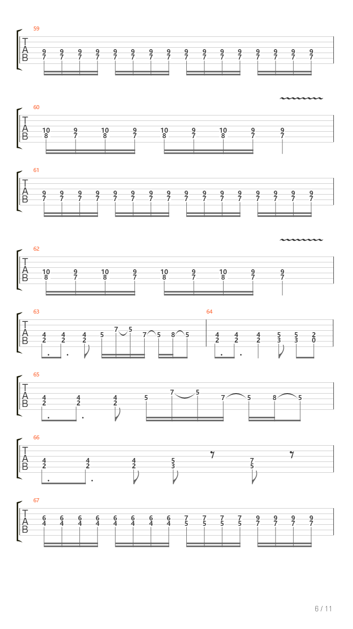 Propagator吉他谱