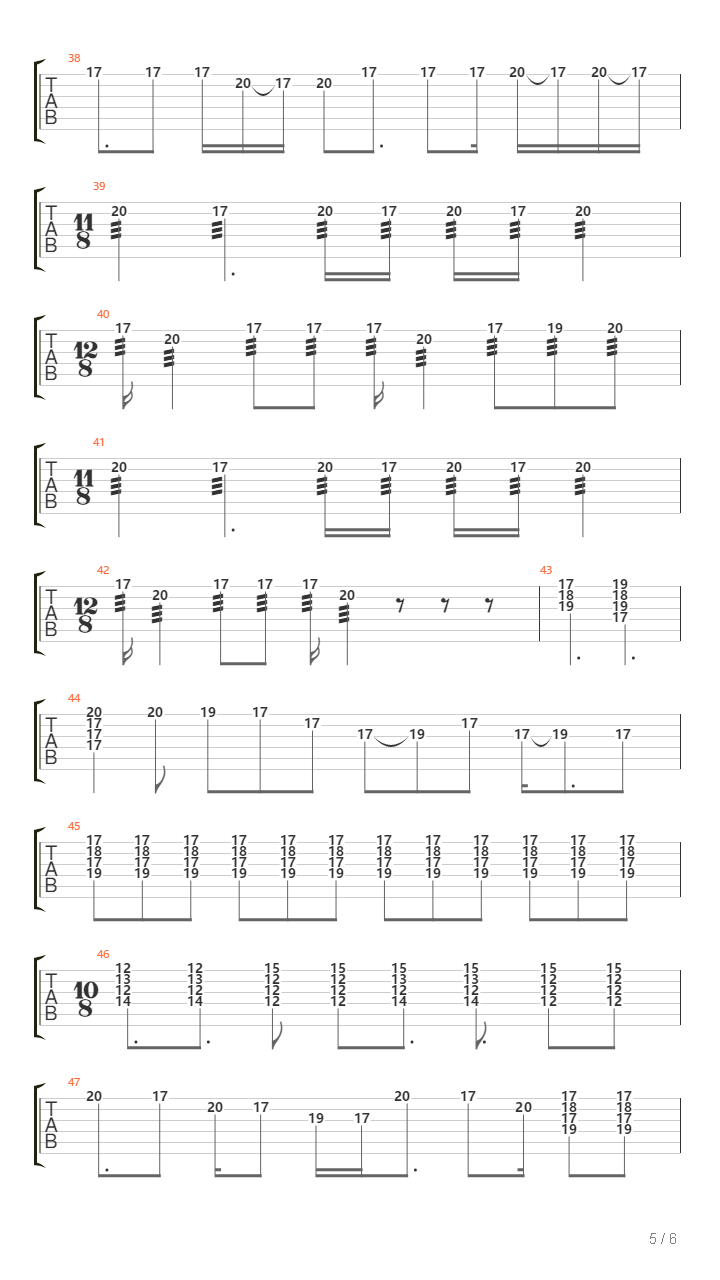 Mabu吉他谱