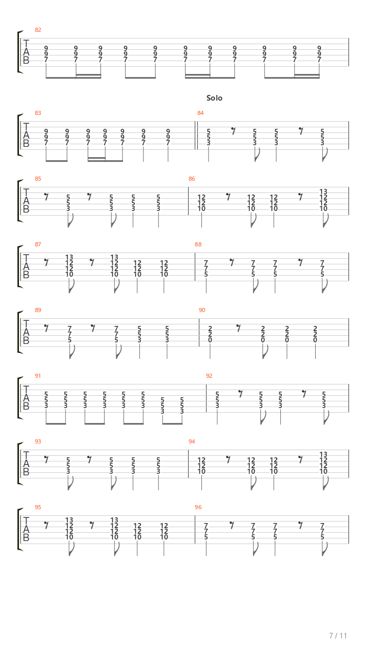 Thirty Pieces Of Silver吉他谱