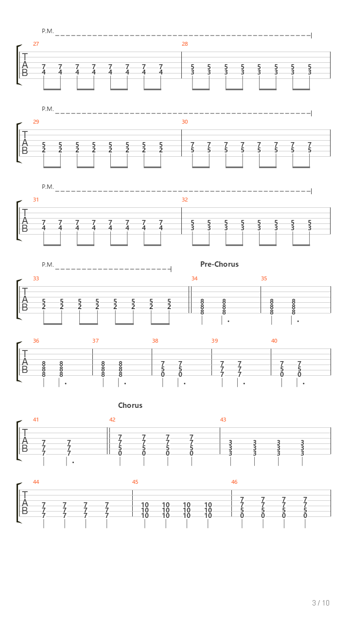 Serpentine吉他谱