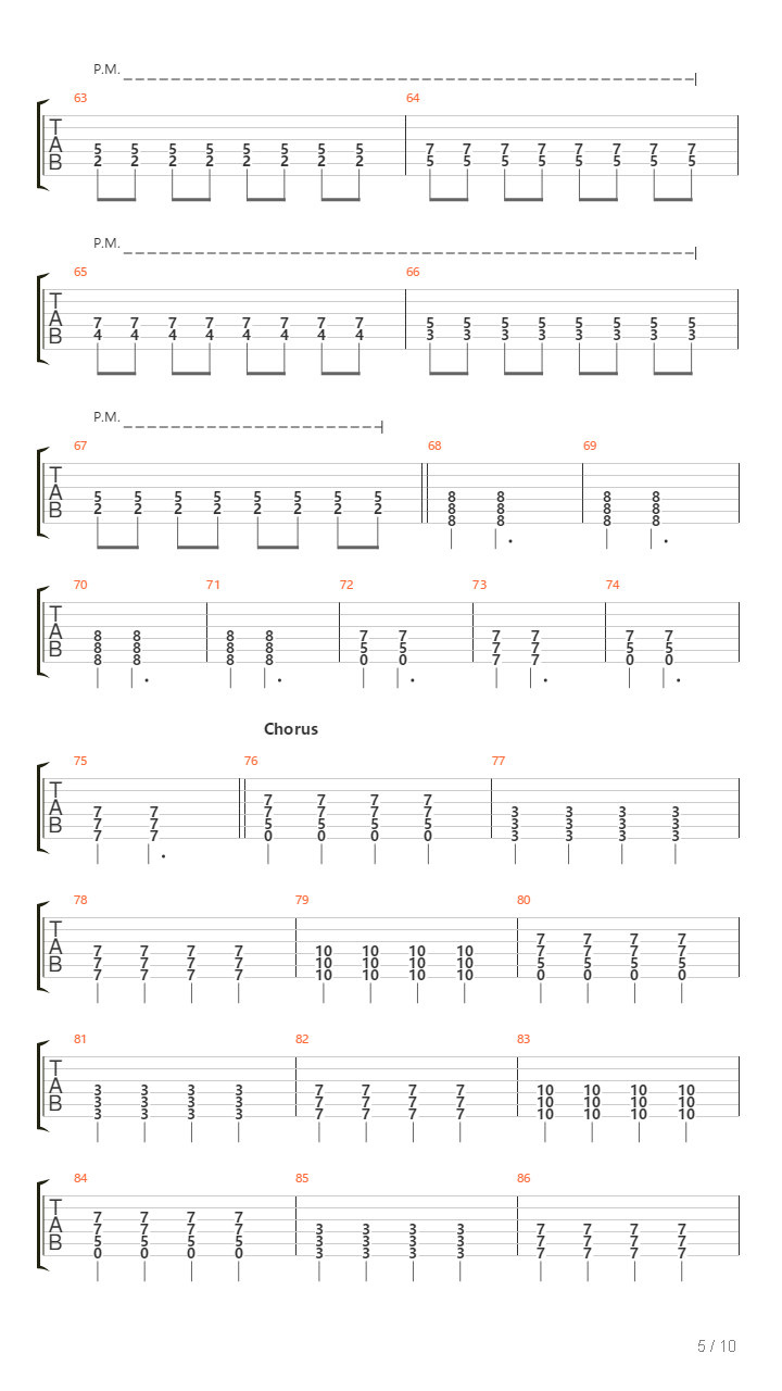 Serpentine吉他谱