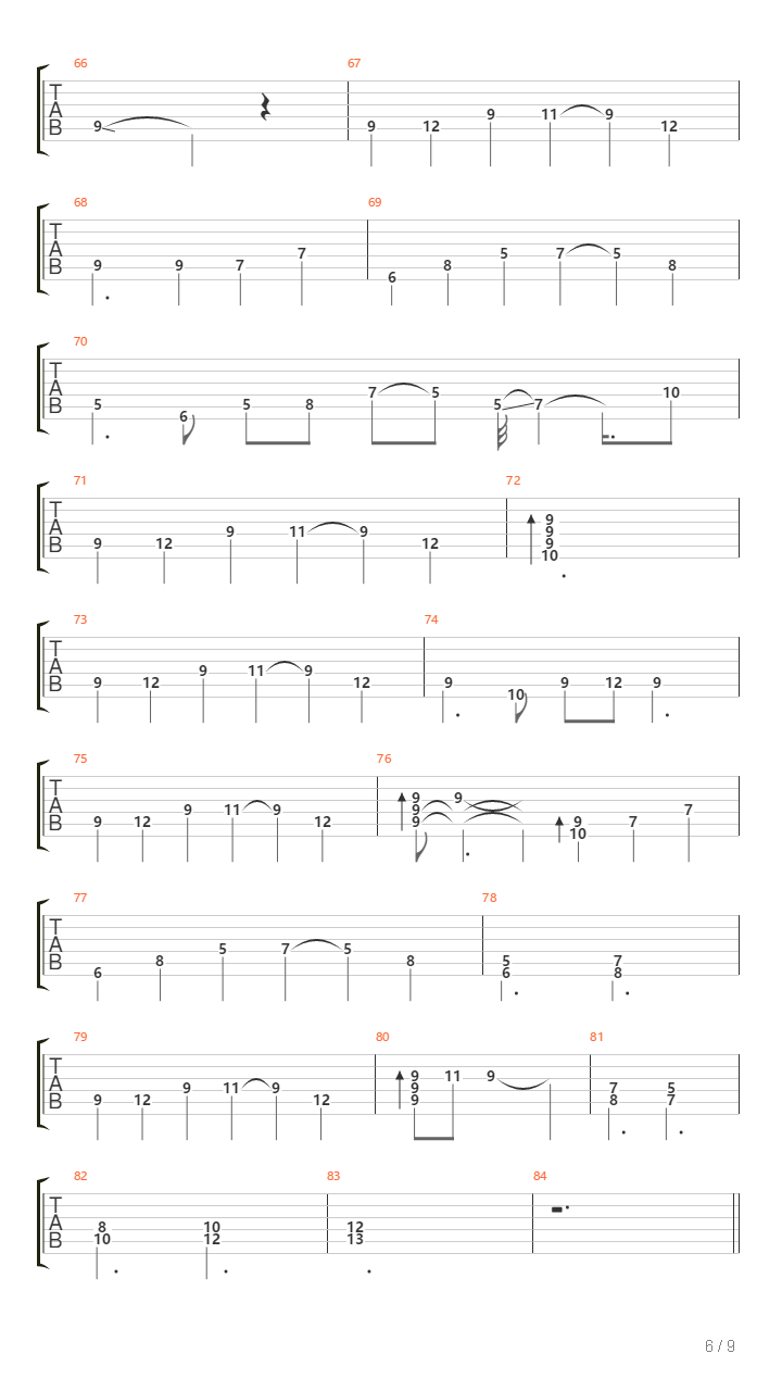 Kalopsia吉他谱