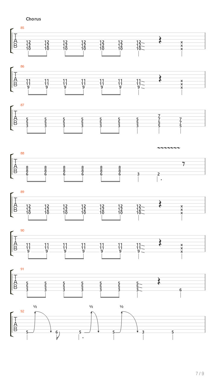 Kalopsia吉他谱