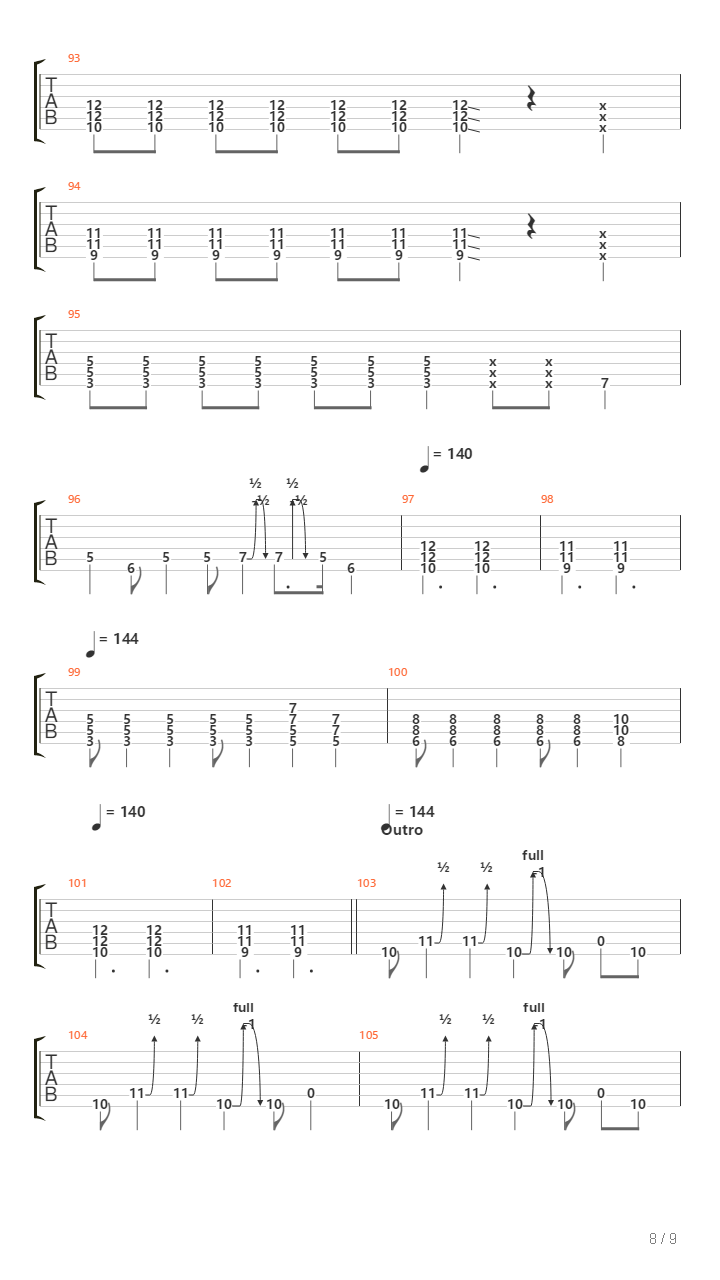 Kalopsia吉他谱