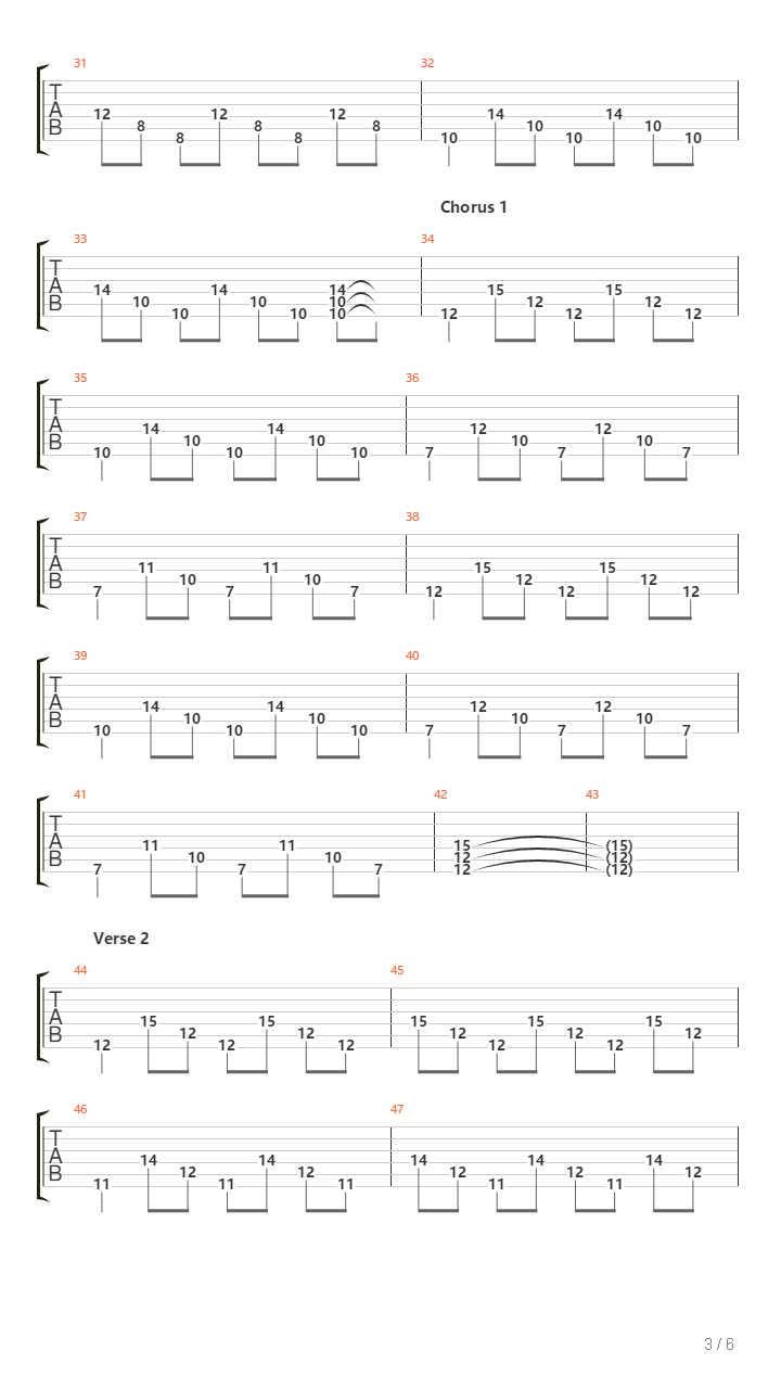 Diamant吉他谱