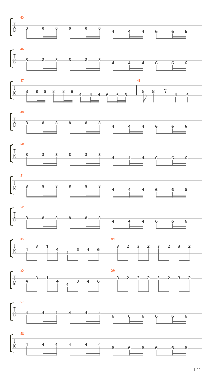 Roadblock吉他谱