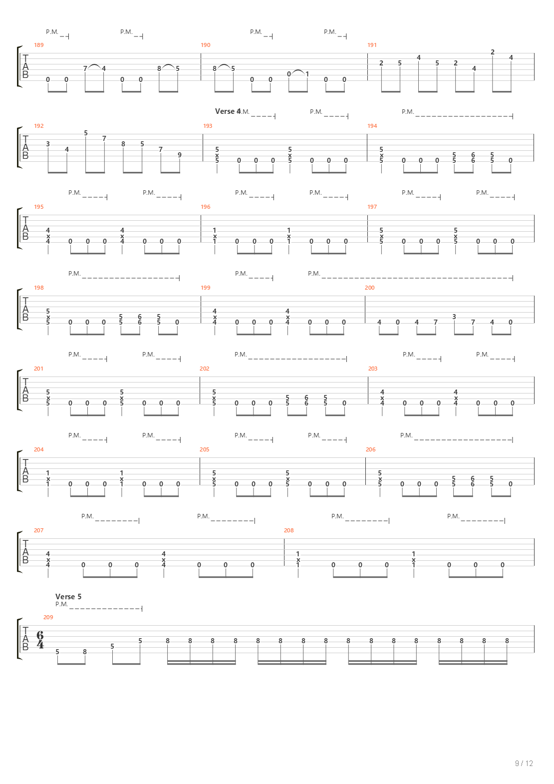 Fall Of Curtain吉他谱