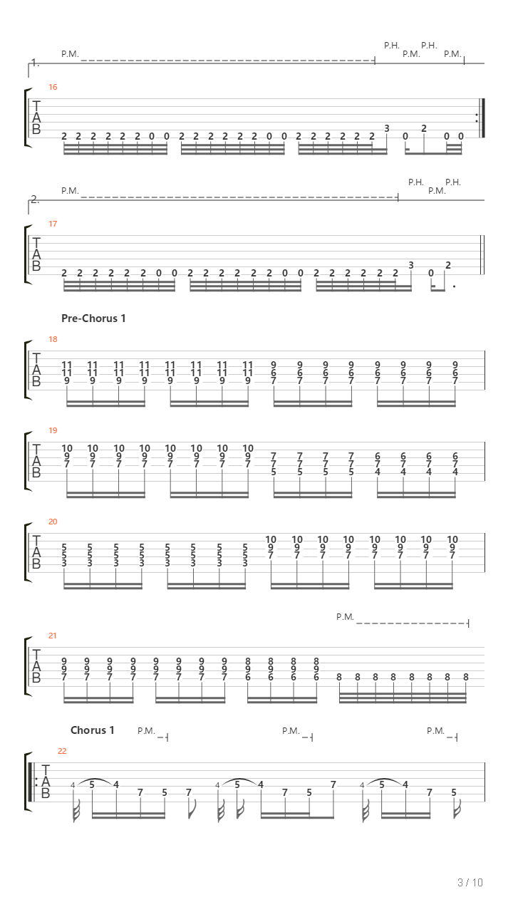 The Path Of Least Resistance吉他谱