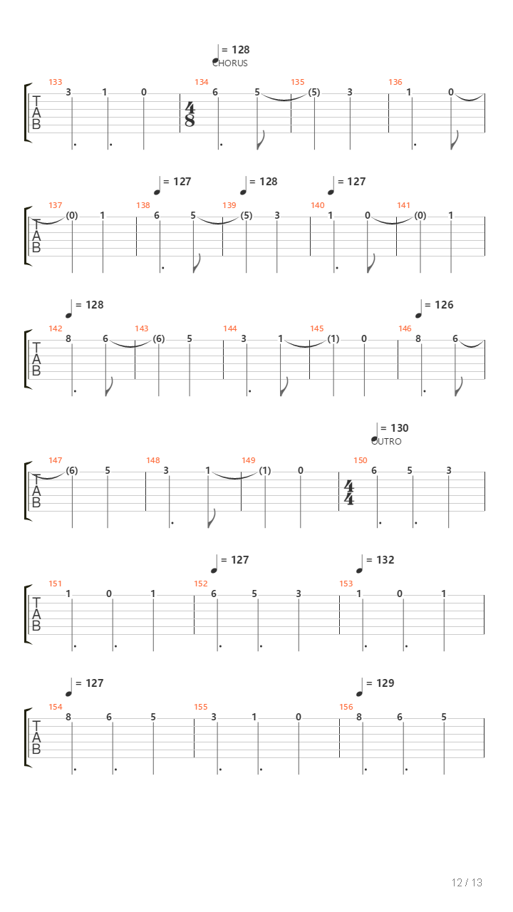 Free Fall Without A Parachute吉他谱