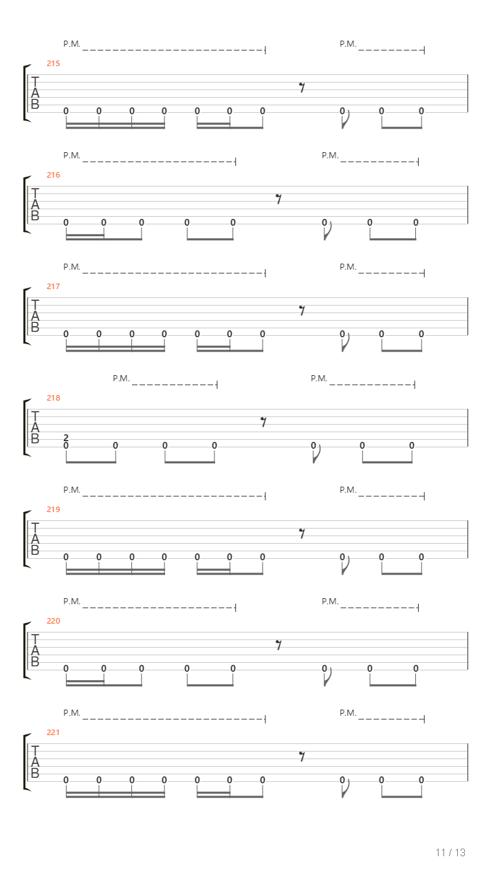 Martyr吉他谱