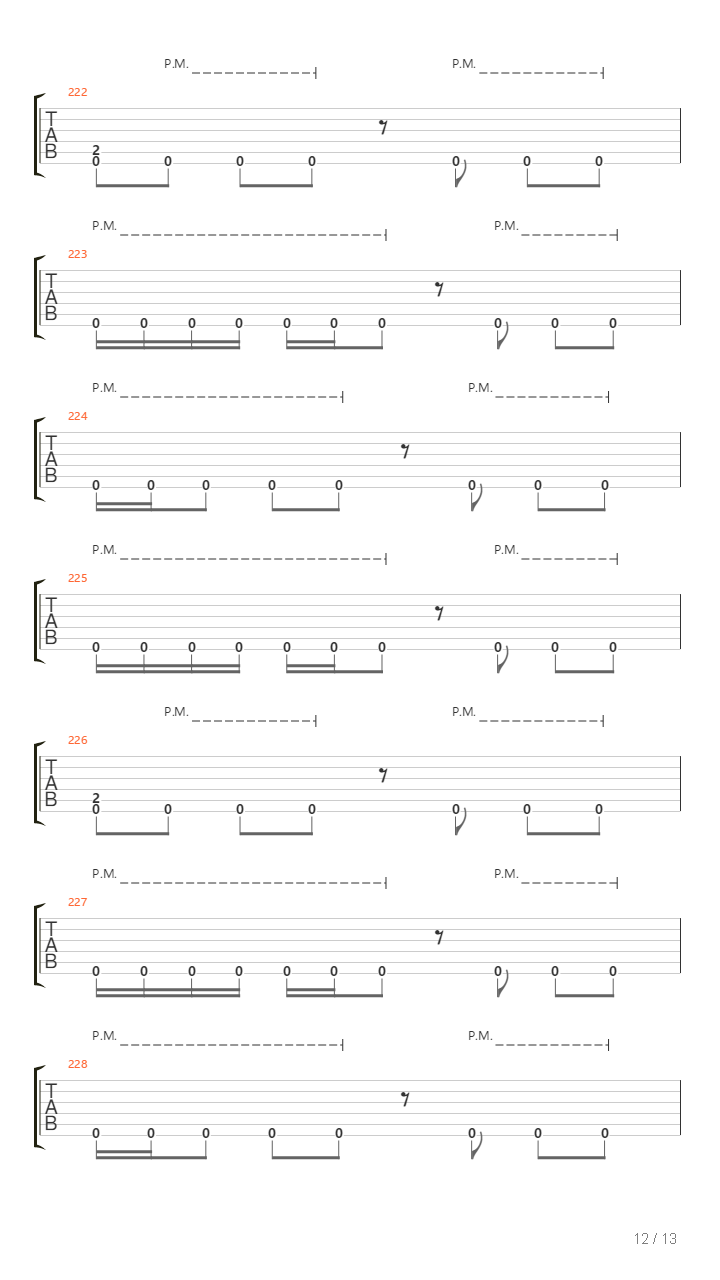 Martyr吉他谱