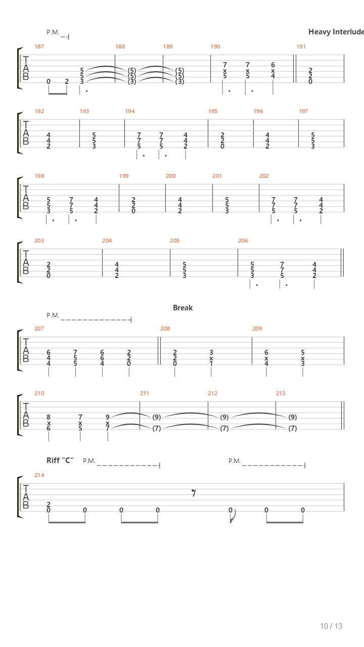 Martyr吉他谱