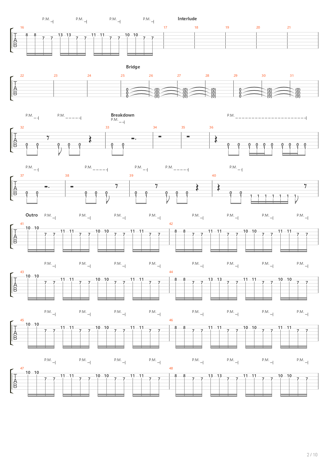 We Descend The Return吉他谱