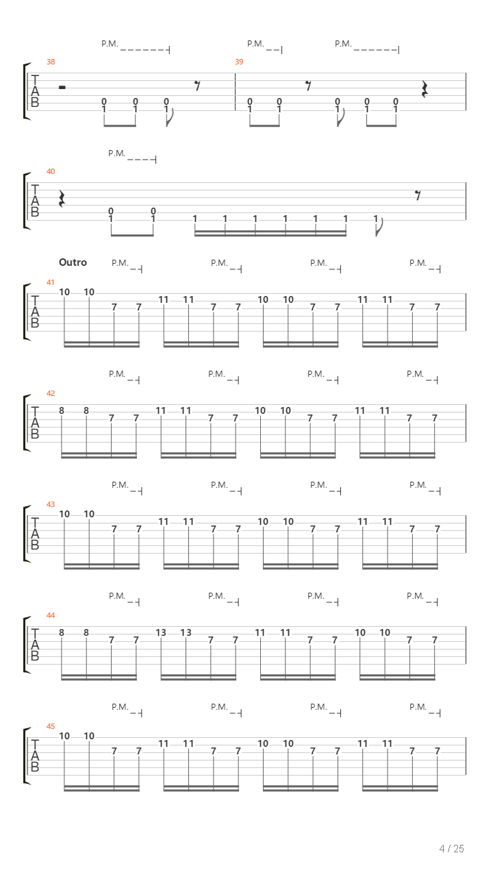 We Descend The Return吉他谱