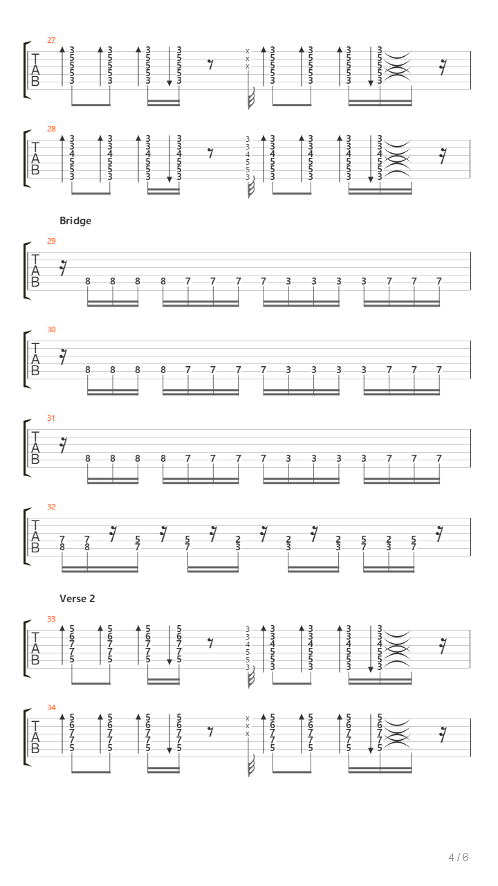 Navajo Tears吉他谱