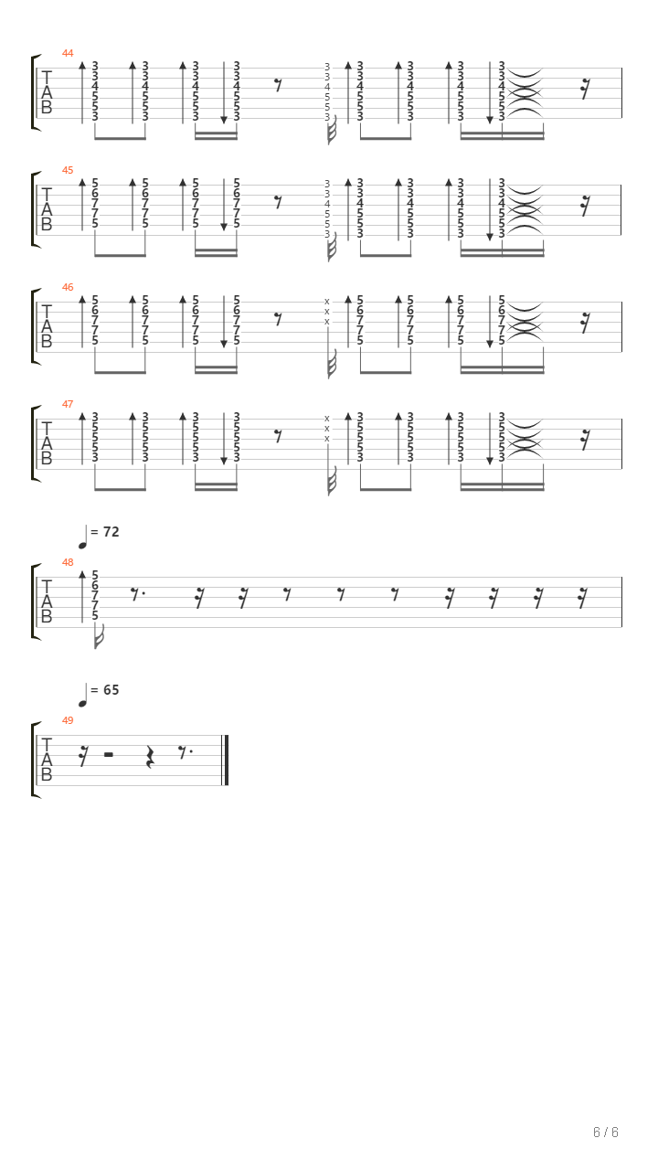 Navajo Tears吉他谱