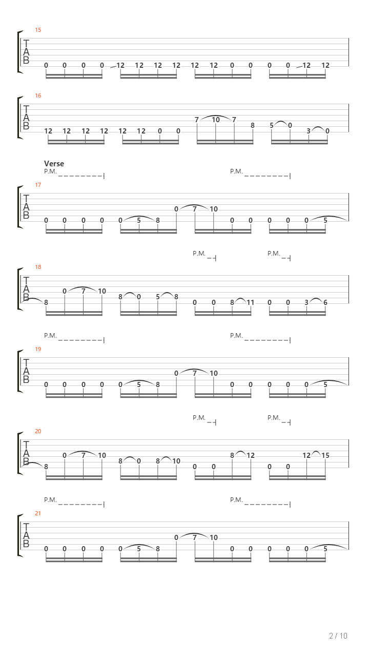 Dread吉他谱