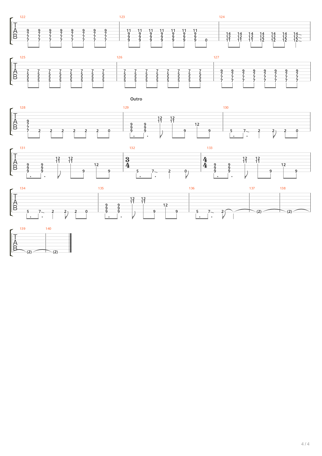 Solace吉他谱