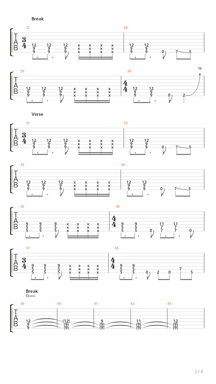 Solace吉他谱