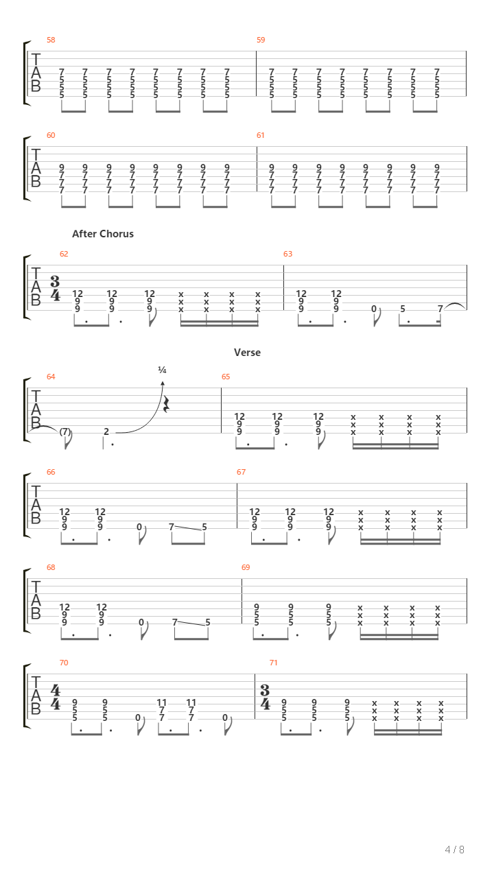 Solace吉他谱