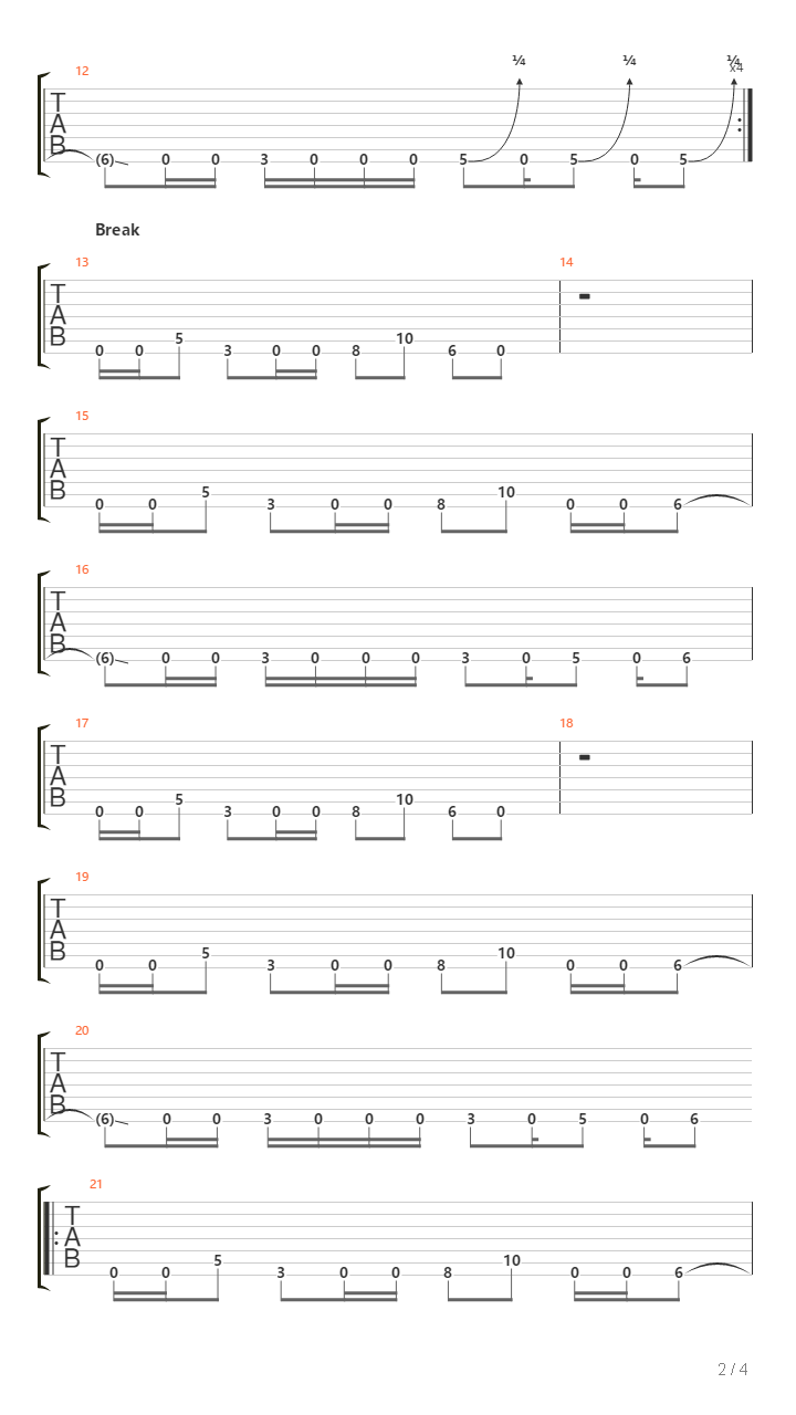 Vices吉他谱