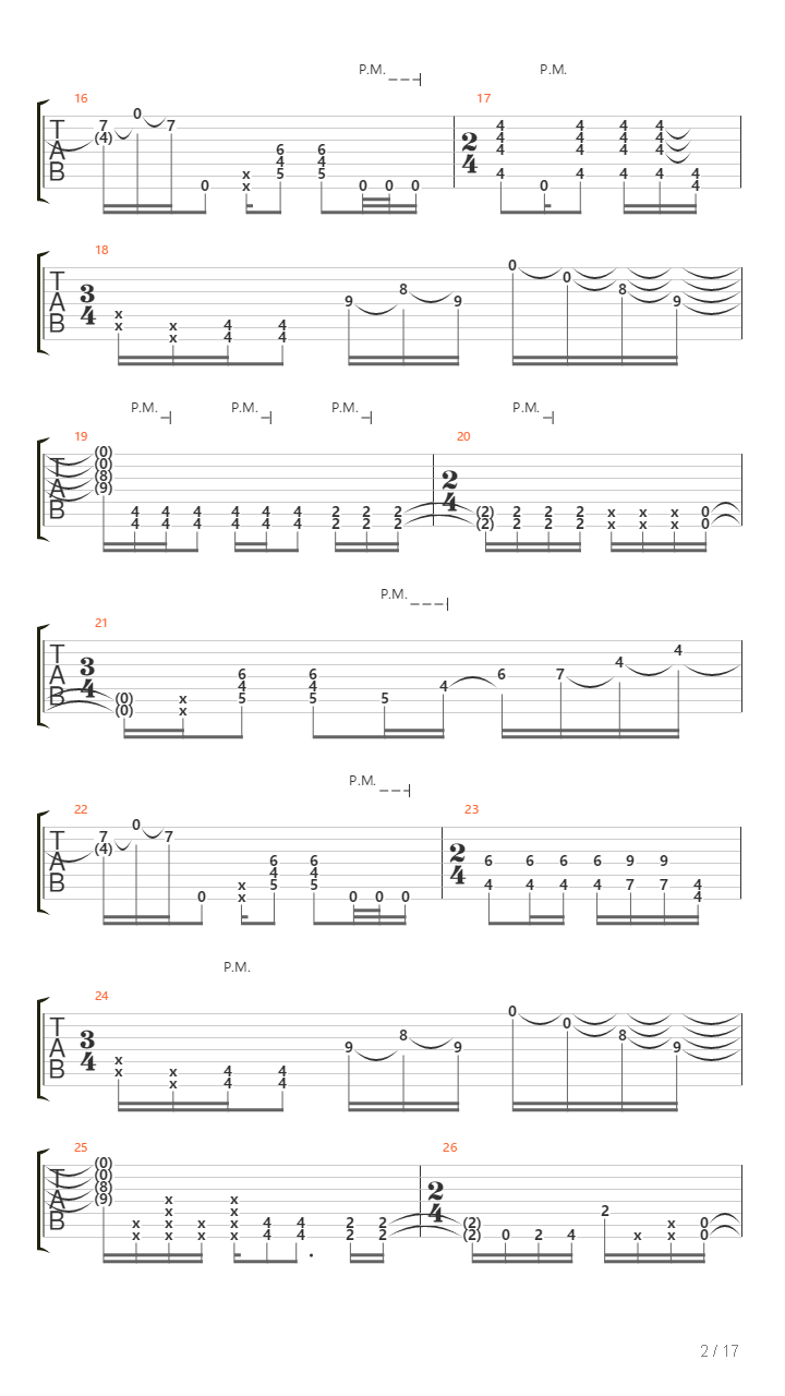 Reminiscent吉他谱