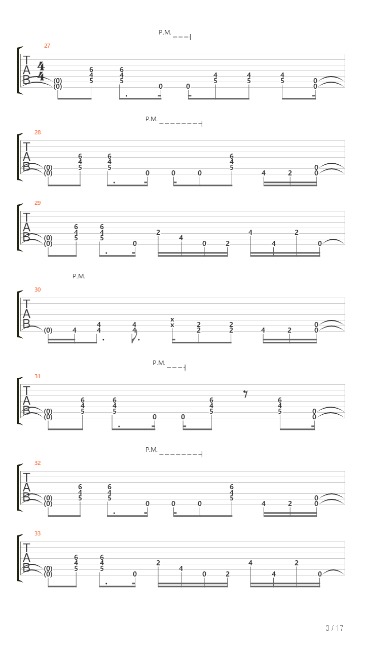 Reminiscent吉他谱