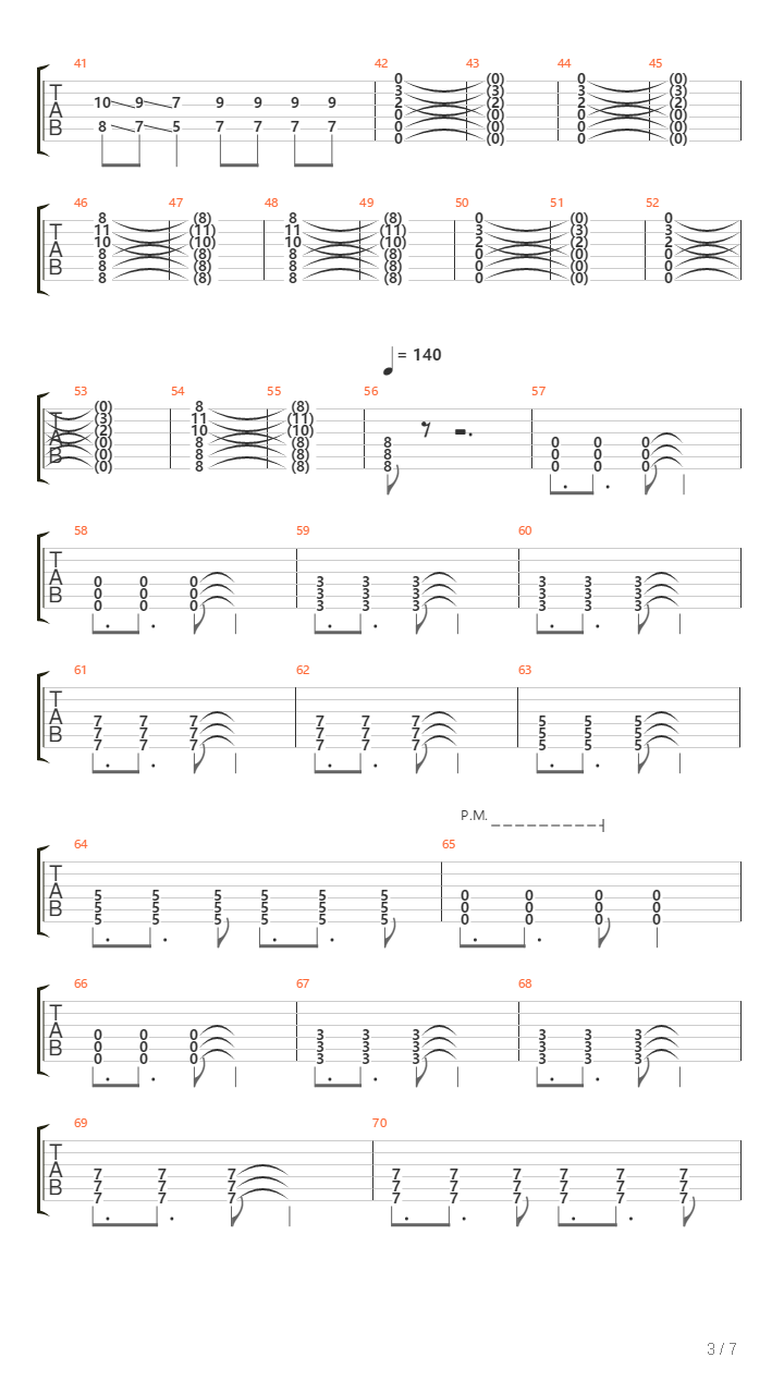 Part With Pride吉他谱