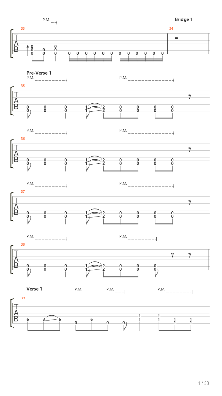 Pernicious吉他谱