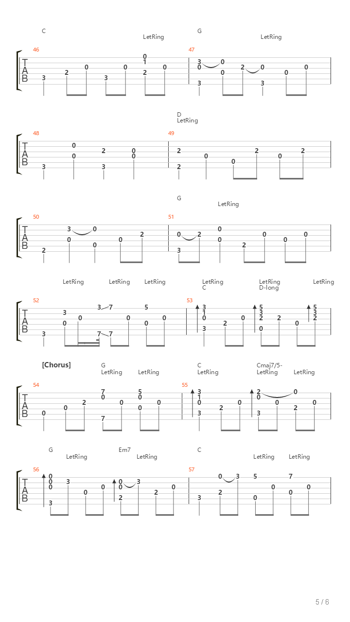 Bridge Over Troubled Water吉他谱