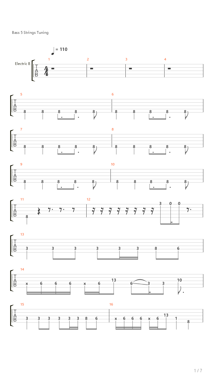 Bangarang吉他谱