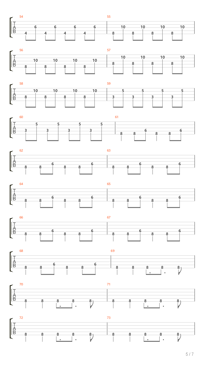 Bangarang吉他谱