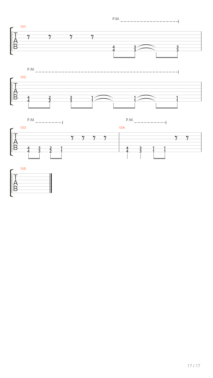 Agony吉他谱