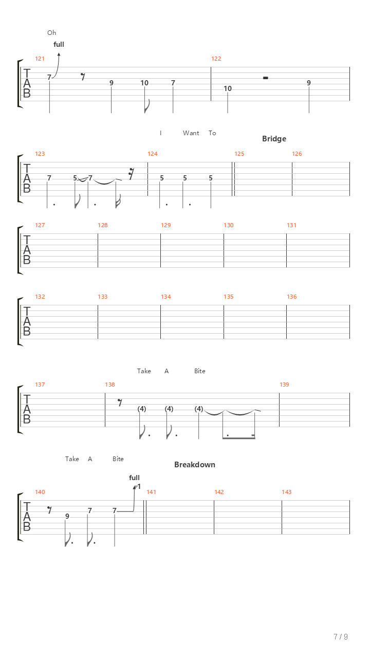 The Offering吉他谱