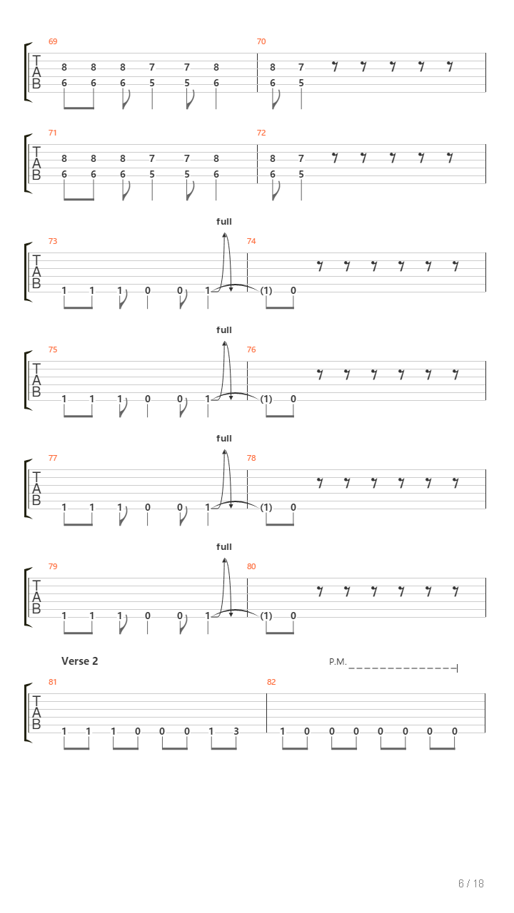 Red Flag吉他谱