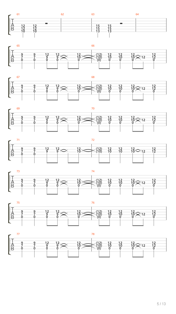 Estonia吉他谱