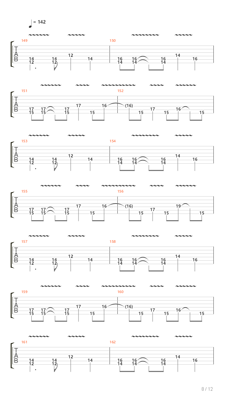 On And Beyond吉他谱