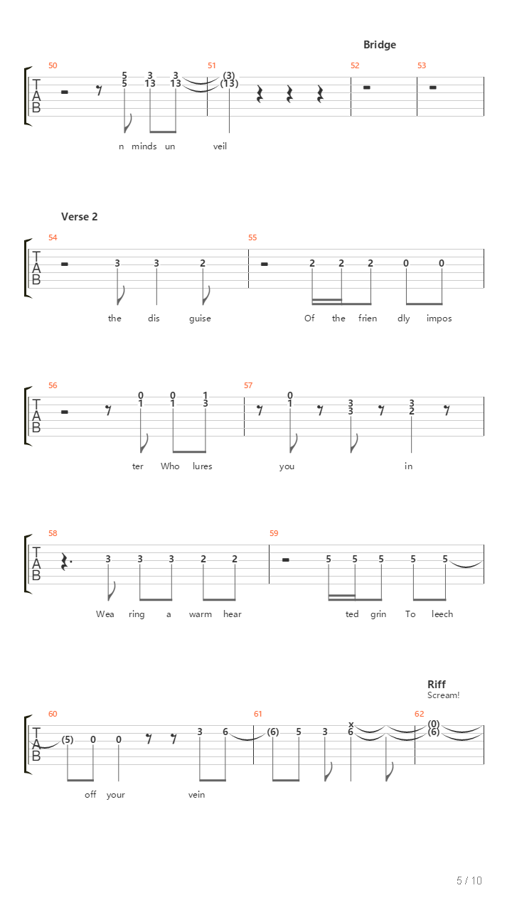 Lumerian吉他谱