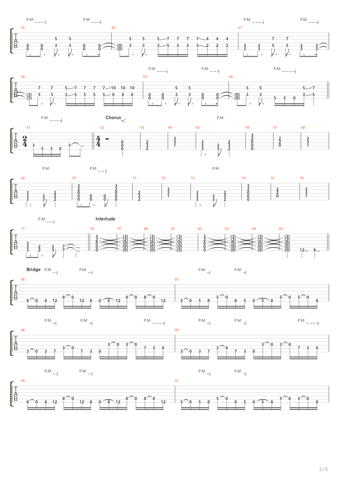 The Thrill吉他谱