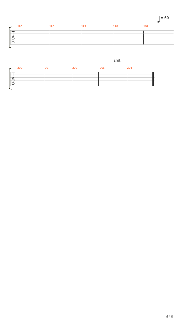 The Deluge吉他谱