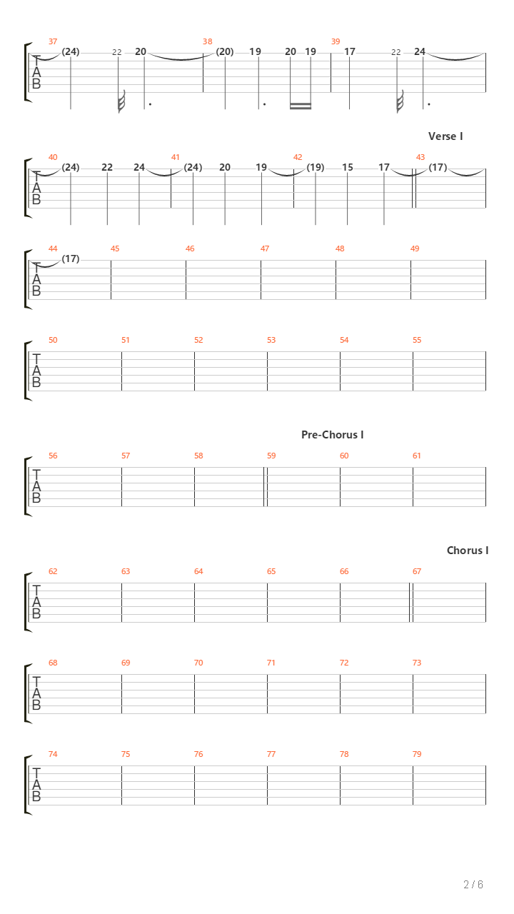 The Monolith吉他谱