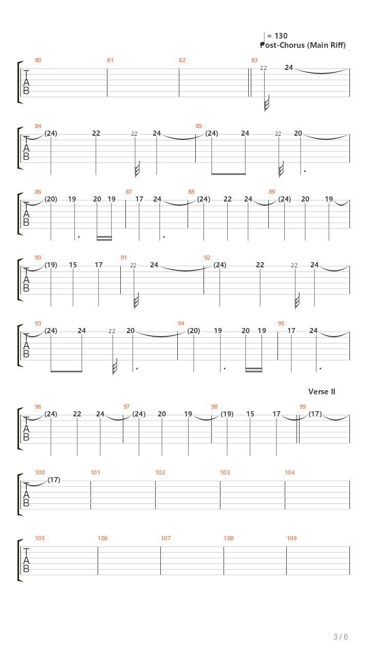 The Monolith吉他谱