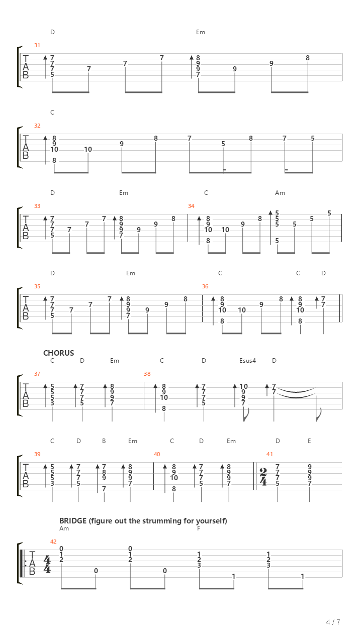 Shy吉他谱