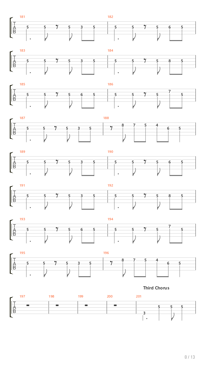 Triassic吉他谱