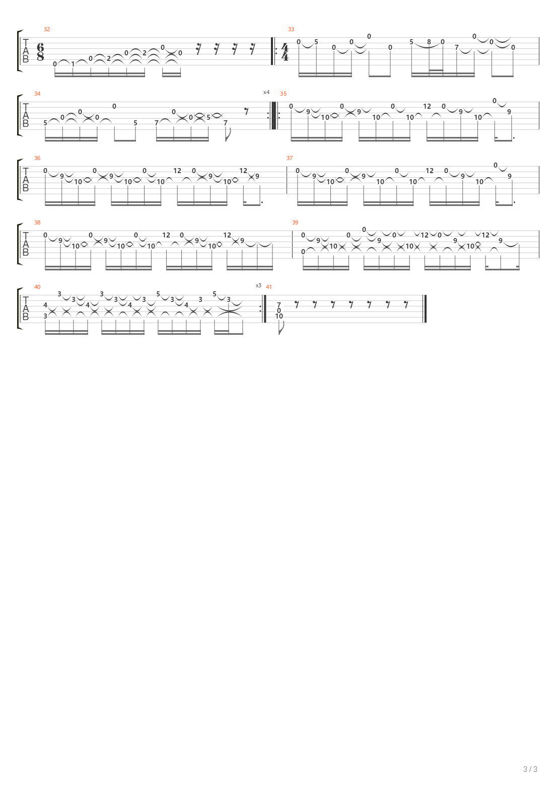 Aardvark吉他谱