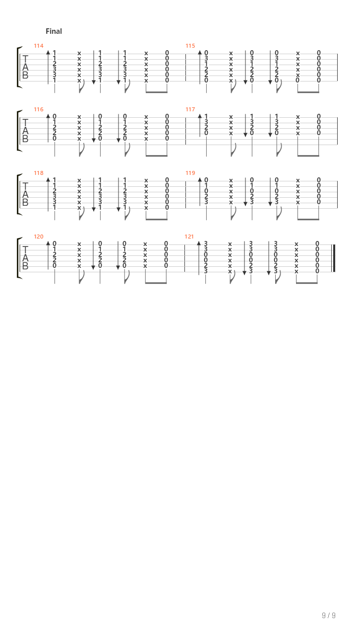 La Casa吉他谱