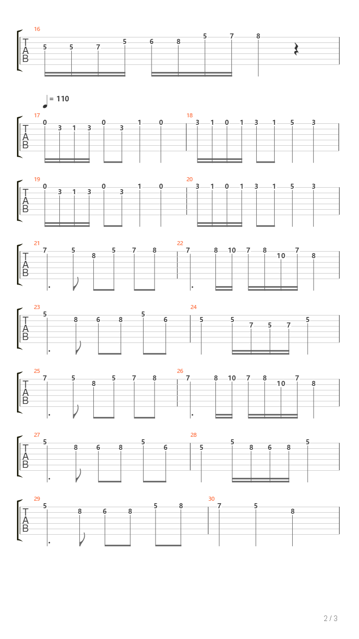 Akwessighe Ami A3Zizen吉他谱