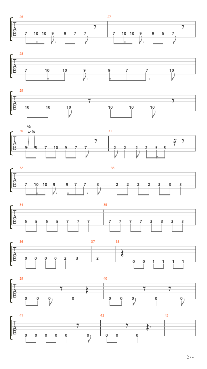 Operation吉他谱
